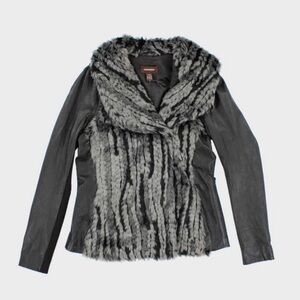 Danier Leather and Faux Fur Jacket/Vest